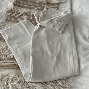 Women’s Zara White Denim